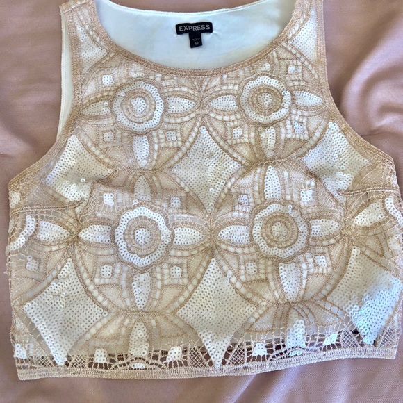 Express Sequin Two Piece Set - Picture 2 of 8